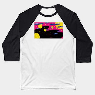 Pink cosmos Baseball T-Shirt